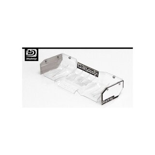 Bittydesign ZERIFUS Lexan wing for 1/8 buggy-truggy (clear)