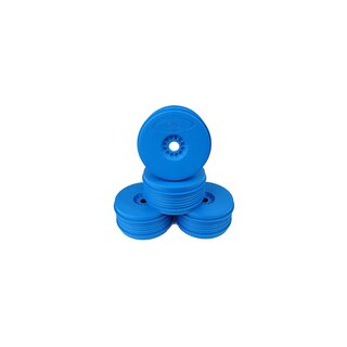 DE Racing Speedline Plus 1/8 Buggy Wheels (4pcs/Blue)