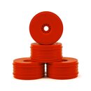 DE Racing Speedline Plus 1/8 Buggy Wheels (4pcs/Red)