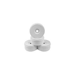 DE Racing Speedline Plus 1/8 Buggy Wheels (4pcs/White)