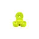 DE Racing Speedline Plus 1/8 Buggy Wheels (4pcs/Yellow)