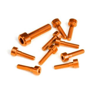 Hiro Seiko NB4+ Light Weight Screw Set  [Orange]