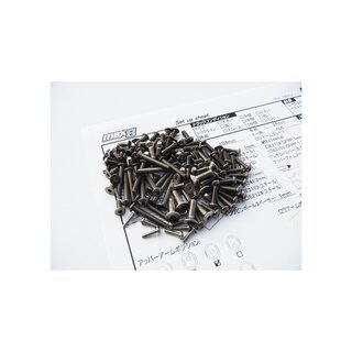 Hiro Seiko MBX8 Titanium Hex Socket Screw Set (180 pcs)