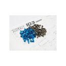 Hiro Seiko TRF103 Titan/Alloy Hex Socket Screw Set [T-Blue]