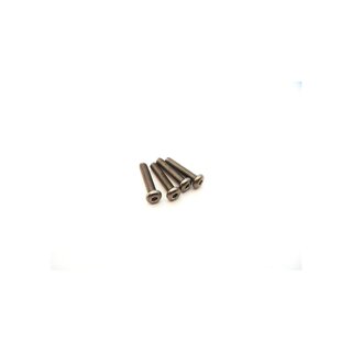 Hiro Seiko Titanium Hex Socket Button Head Screw M2.5x12mm (4pcs)