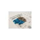 Hiro Seiko 420X Titan/Alloy Hex Socket Screw Set [T-Blue]...
