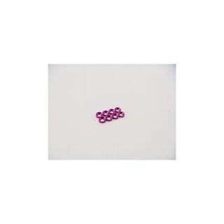Hiro Seiko M2 Aluminum Countersunk Washer (S-Size) [Purple] (8pcs)