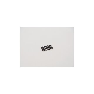 Hiro Seiko M2 Aluminum Countersunk Washer (S-Size) [Black] (8pcs)