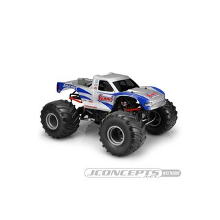 JConcepts 2010 Ford Raptor, Summit Racing BIGFOOT Scallop body (Fits ? Losi LMT, Axial SMT10)