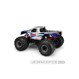 JConcepts 2010 Ford Raptor, Summit Racing BIGFOOT Scallop body (Fits ? Losi LMT, Axial SMT10)