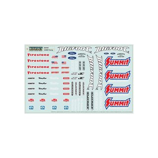 JConcepts 2010 Ford Raptor, Summit Racing BIGFOOT Scallop body (Fits ? Losi LMT, Axial SMT10)