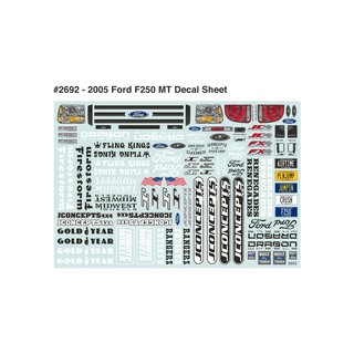 JConcepts 2005 Ford F-250 Super Duty, BIGFOOT Nation body (Fits ? Losi LMT, Axial SMT10)