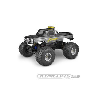 Jconcepts 1982 GMC K2500 Traxxas Stampede, Tamiya Clod Buster body (7 width & 10.50 wheelbase)
