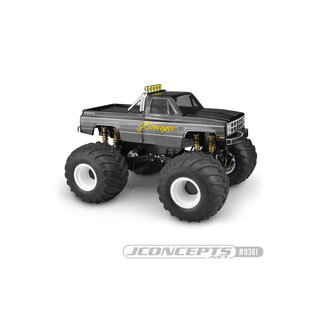 Jconcepts 1982 GMC K2500 Traxxas Stampede, Tamiya Clod Buster body (7 width & 10.50 wheelbase)