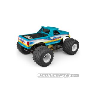 JConcepts 1993 Ford F-250 13.0 WB monster truck body w/racerback and sun visor