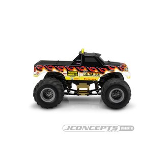 JConcepts 1993 Ford F-250 monster truck Tribute Wheels BIGFOOT� body w/ racerback and visor
