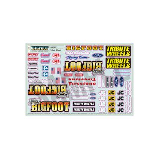 JConcepts 1993 Ford F-250 monster truck Tribute Wheels BIGFOOT� body w/ racerback and visor