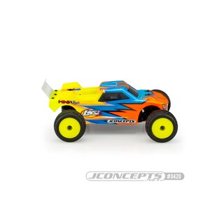 JConcepts Finnisher - Mini-T 2.0 body w/ rear spoiler