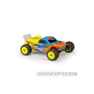 JConcepts Finnisher - Mini-T 2.0 body w/ rear spoiler