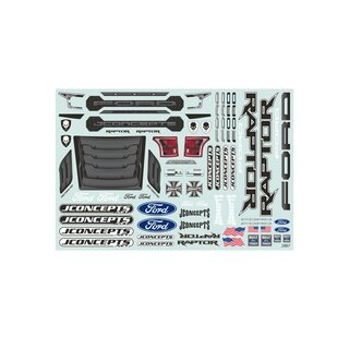 Jconcepts 2020 Ford Raptor body - Summit Racing BIGFOOT 21 MT body