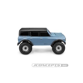 JConcepts 2021 Ford Bronco 4-door, 12.3 wheelbase