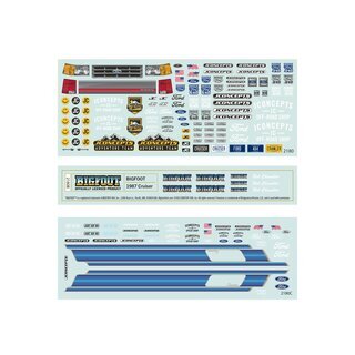 JConcepts 1987 Ford F-250, BIGFOOT� Street Cruiser body (Fits ? Axial SCX24)