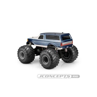 JConcepts 1989 Ford Bronco monster truck body (Fits - 7 width & 10.5 wheelbase)