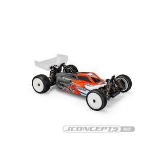 JConcepts S2 - Schumacher Cat L1R body w/ Carpet | Turf wing
