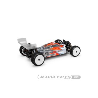 JConcepts S2 - Schumacher Cat L1R body w/ Carpet | Turf wing