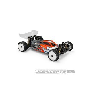 JConcepts S2 - Schumacher Cat L1R body w/ Carpet | Turf wing - light-weight