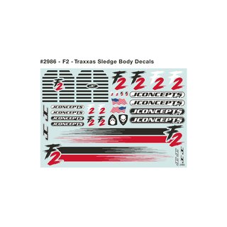 JConcepts F2 - Traxxas Sledge body