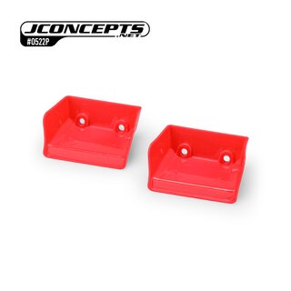 JConcepts Tekno NB48 2.2 | Tekno EB48 2.2 injection molded front wing, retro pink - 2pc