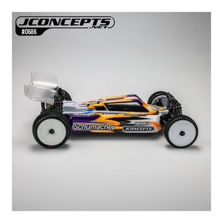 JConcepts F2 - Schumacher CAT PB body w/ carpet | turf | dirt wing