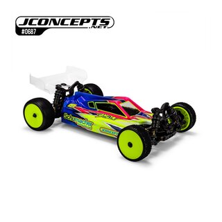 JConcepts P2 - Schumacher CAT PB body w/ carpet | turf | dirt wing