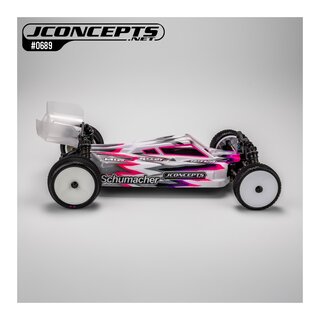 JConcepts S2 - Schumacher CAT PB body w/ carpet | turf | dirt wing - lightweight