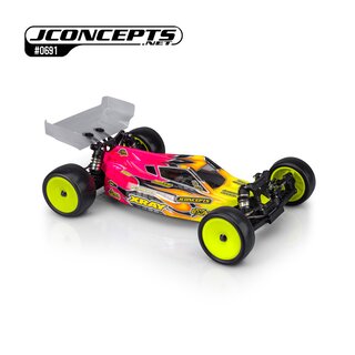JConcepts P2 - XRAY XB2 2025 body w/ carpet | turf | dirt wing
