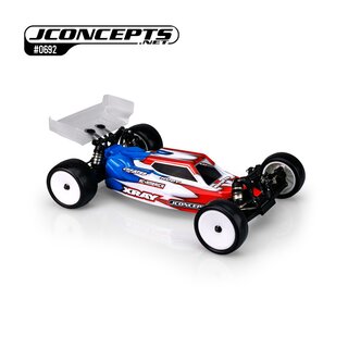 JConcepts S15 - XRAY XB2 2025 body w/ carpet | turf | dirt wing, light-weight