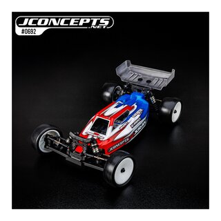 JConcepts S15 - XRAY XB2 2025 body w/ carpet | turf | dirt wing, light-weight