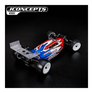 JConcepts S15 - XRAY XB2 2025 body w/ carpet | turf | dirt wing, light-weight