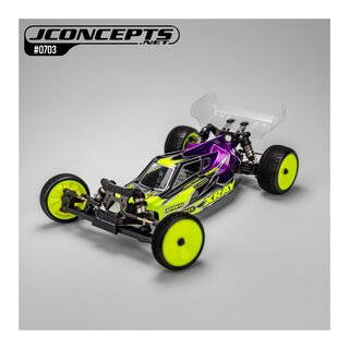 JConcepts P2X - XRAY XB2 2025 Worlds body w/ wing - lightweight