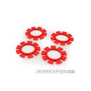 Jconcepts Satellite tire gluing rubber bands - red - fits...