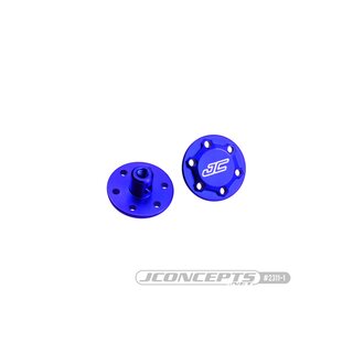 JConcepts RC10 Finnisher wing buttons - blue