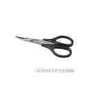 JConcepts Precision curved scissors, stainless steel - black