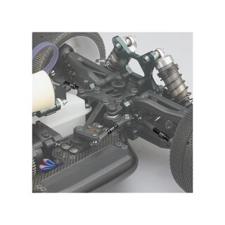 Jconcepts Mugen MBX-8 Fin Titanium turnbuckle set - black, 5pc.