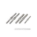 Jconcepts Mugen MBX-8 Fin Titanium turnbuckle set - 5pc.