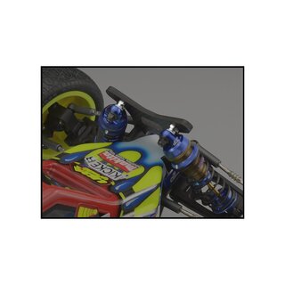 Jconcepts B6 | B6D | B6.1 Fin Titanium shock stand-offs w/ bushing - short