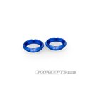JConcepts Fin, 13mm shock collar - blue