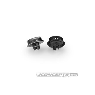 JConcepts Fin, 13mm spring cup, 5mm off-set - black