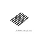 JConcepts TLR, 22 5.0 3.5mm Fin turnbuckle kit, 6pc - black
