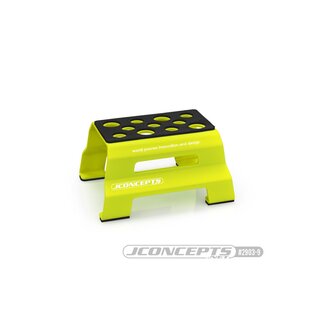 JConcepts metal car stand - yellow